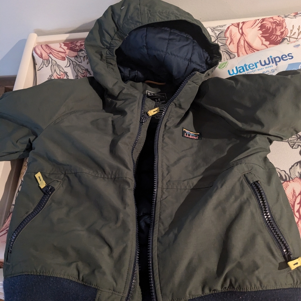 Boys LLBean coat